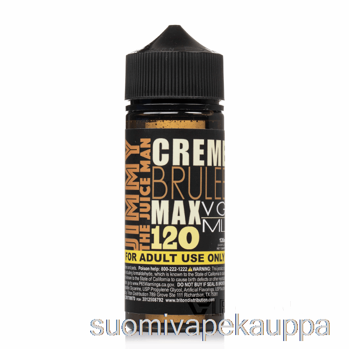 Vape Kauppa Creme Brulee - Jimmy The Juiceman - 120ml 3mg